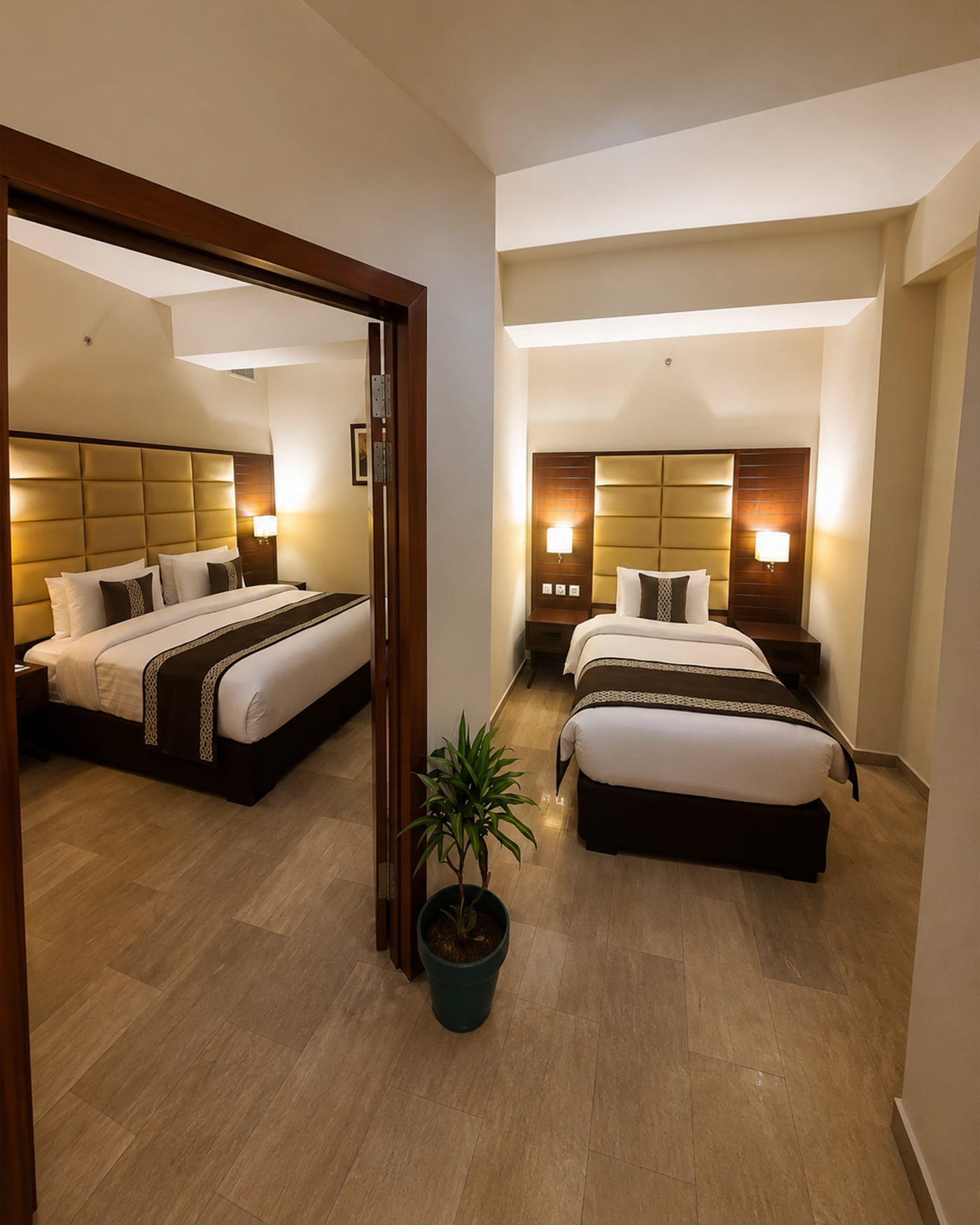 The deluxe suite at Faletti’s Express Shimla Hill